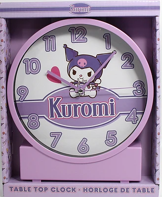 Sanrio Kuromi Purple Table Clock 