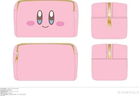 Kirby Plush Makeup Bag 