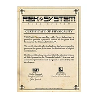 Risk System