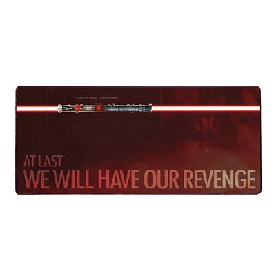 Tapis de souris GameStop Star Wars Dark Maul sabre laser 35 po 