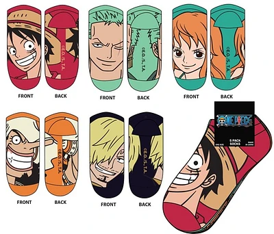 Socquettes Personnage One Piece - 5 paires 