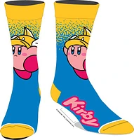 Kirby with Helmet Yellow & Blue Socks 