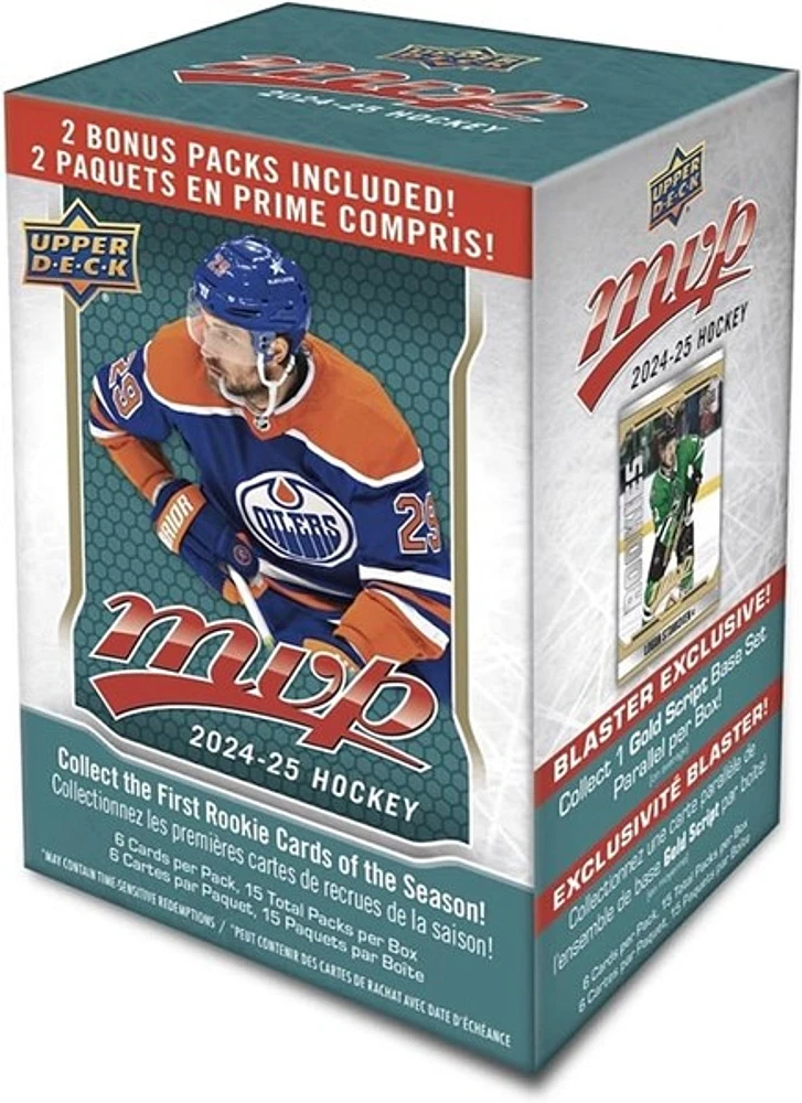 2024-25 Upper Deck MVP Hockey Blaster Box 