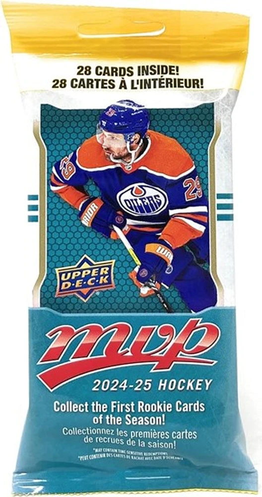 Upper Deck 2024-25 MVP Hockey Card Fat Pack 