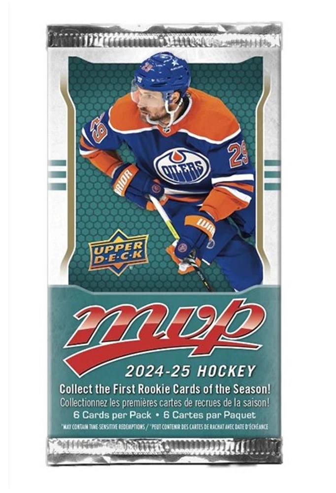 Upper Deck 2024/25 Hockey MVP Gravity Feed Pack
