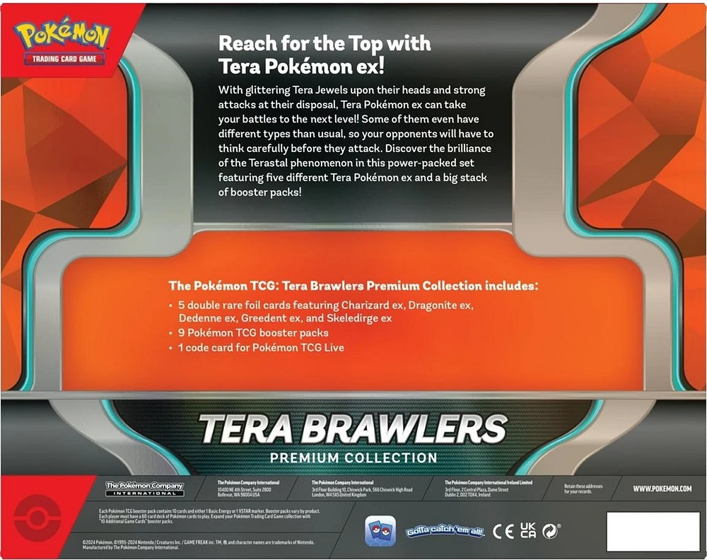 Pokémon Trading Card Game Tera Brawlers Premium Collection (French) 