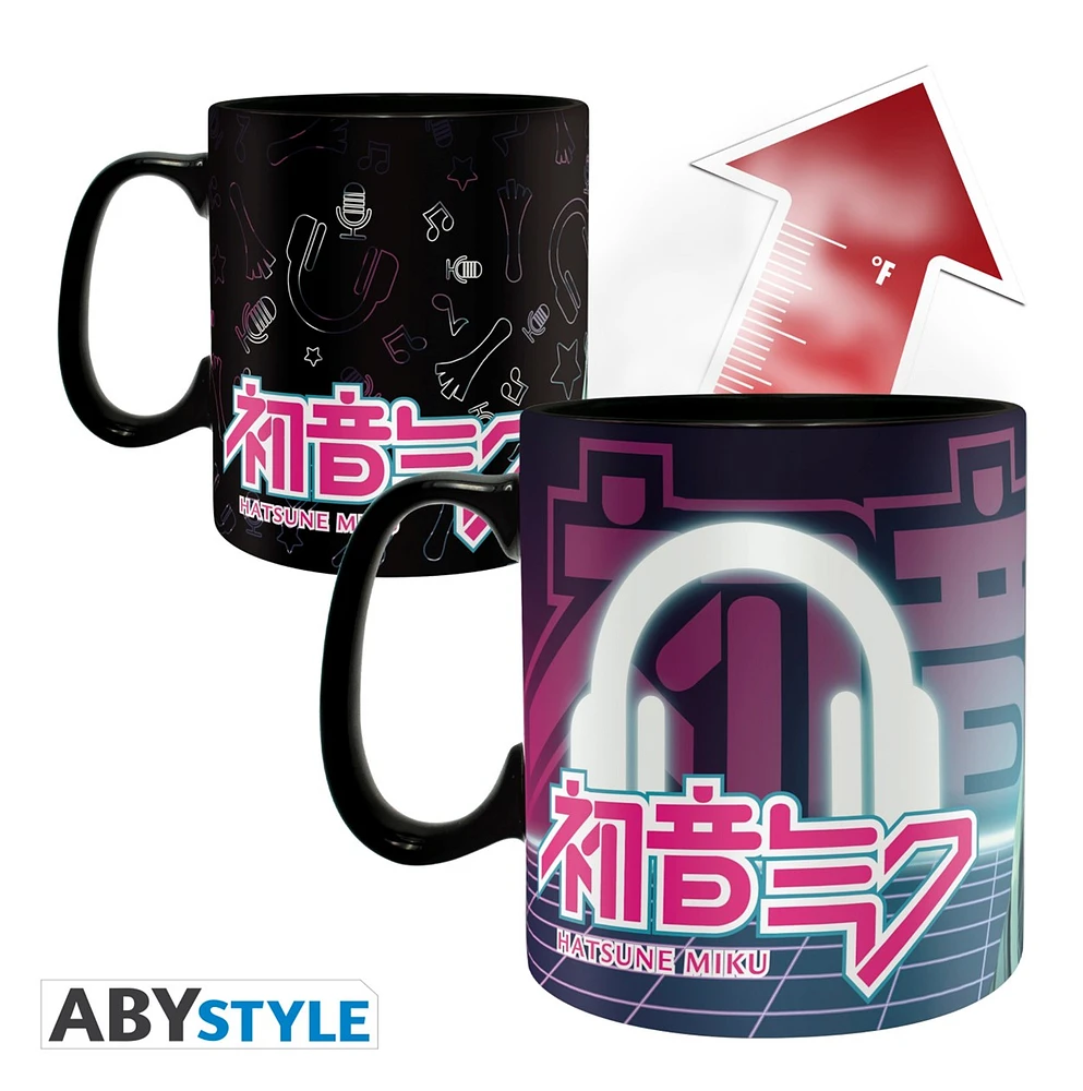 Tasse à changement de chaleur Hatsune Miku 