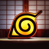 Naruto Konoha Symbol Lamp 