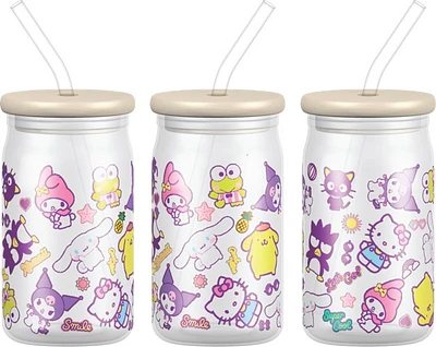 Hello Kitty & Friends Glass Tumbler 