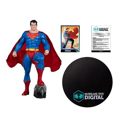 DC Direct Superman by Jim Lee 1:6 Scale Statue with Mcfarlane Toys Digital Collectible 