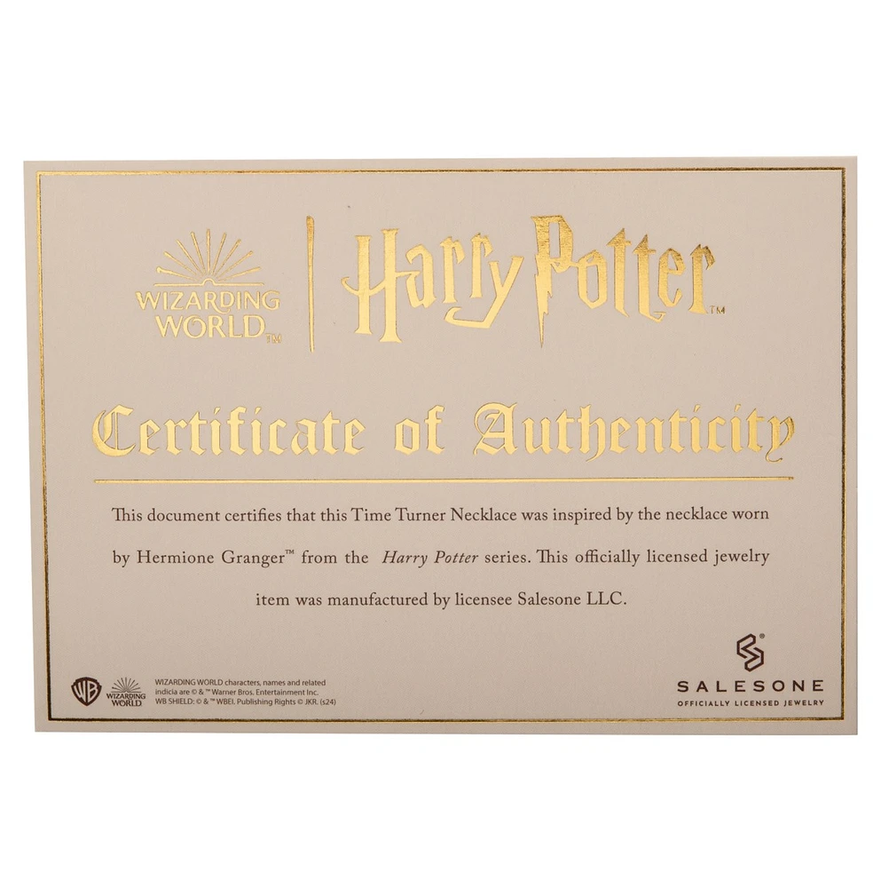 Harry Potter: Time Turner Necklace 