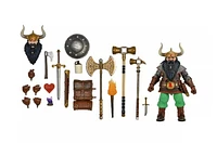 Dungeons & Dragons - 7-Inch Scale Action Figure - Ultimate Elkhorn the Good Dwarf Fighter 