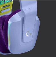 Logitech G733 Lightspeed Wireless Gaming Headset - Lilac 