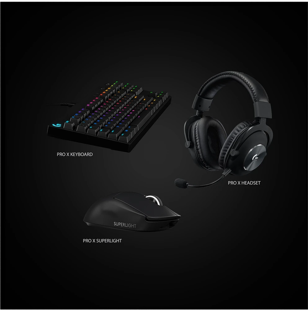 Logitech G Pro X Superlight Wireless Gaming Mouse - Black 
