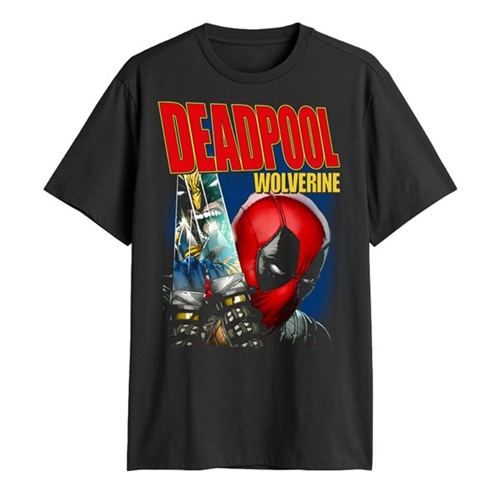 Deadpool & Wolverine Black T-Shirt