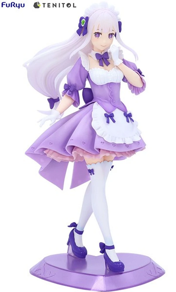 Re:Zero Starting Life In Another World Tenitol Emilia Yumekawa Maid Figure