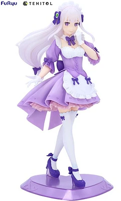 Re:Zero Starting Life In Another World Tenitol Emilia Yumekawa Maid Figure 