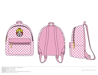 Princess Peach Checkered Mini Backpack 