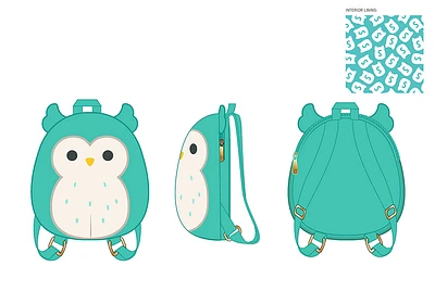 Squishmallows : Sac à dos en peluche Winston 10" 