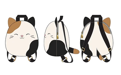 Squishmallows: Cam the Cat 10" Plush Backpack 