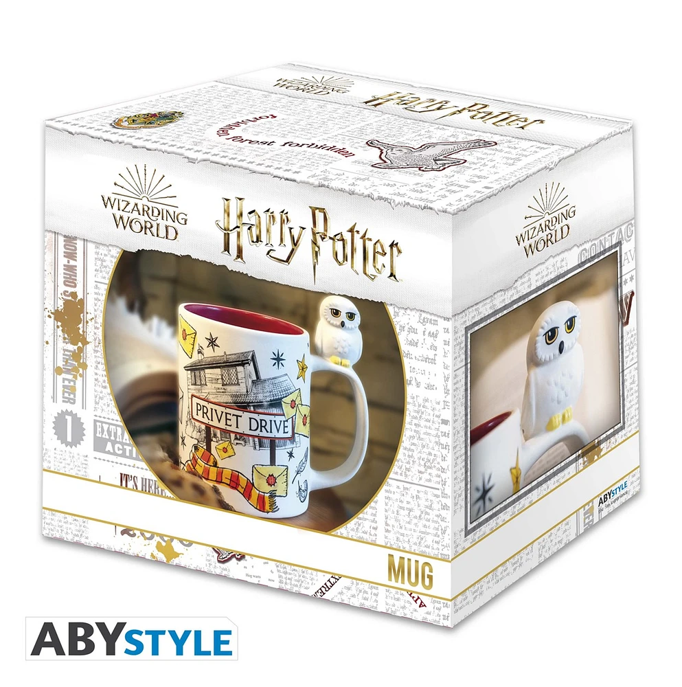  Harry Potter : Privet Drive et tasse Hedwige 
