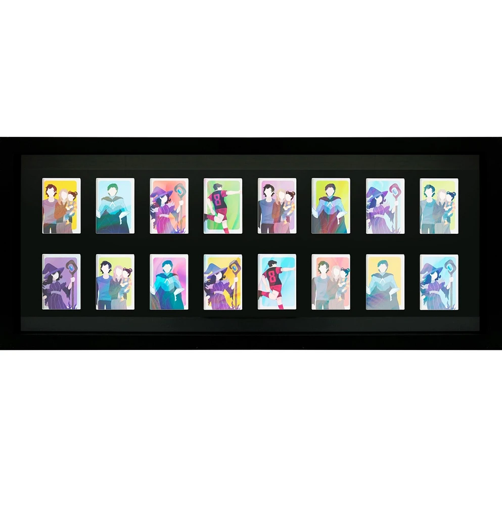 Trading Card Collector Frame 16 positions 