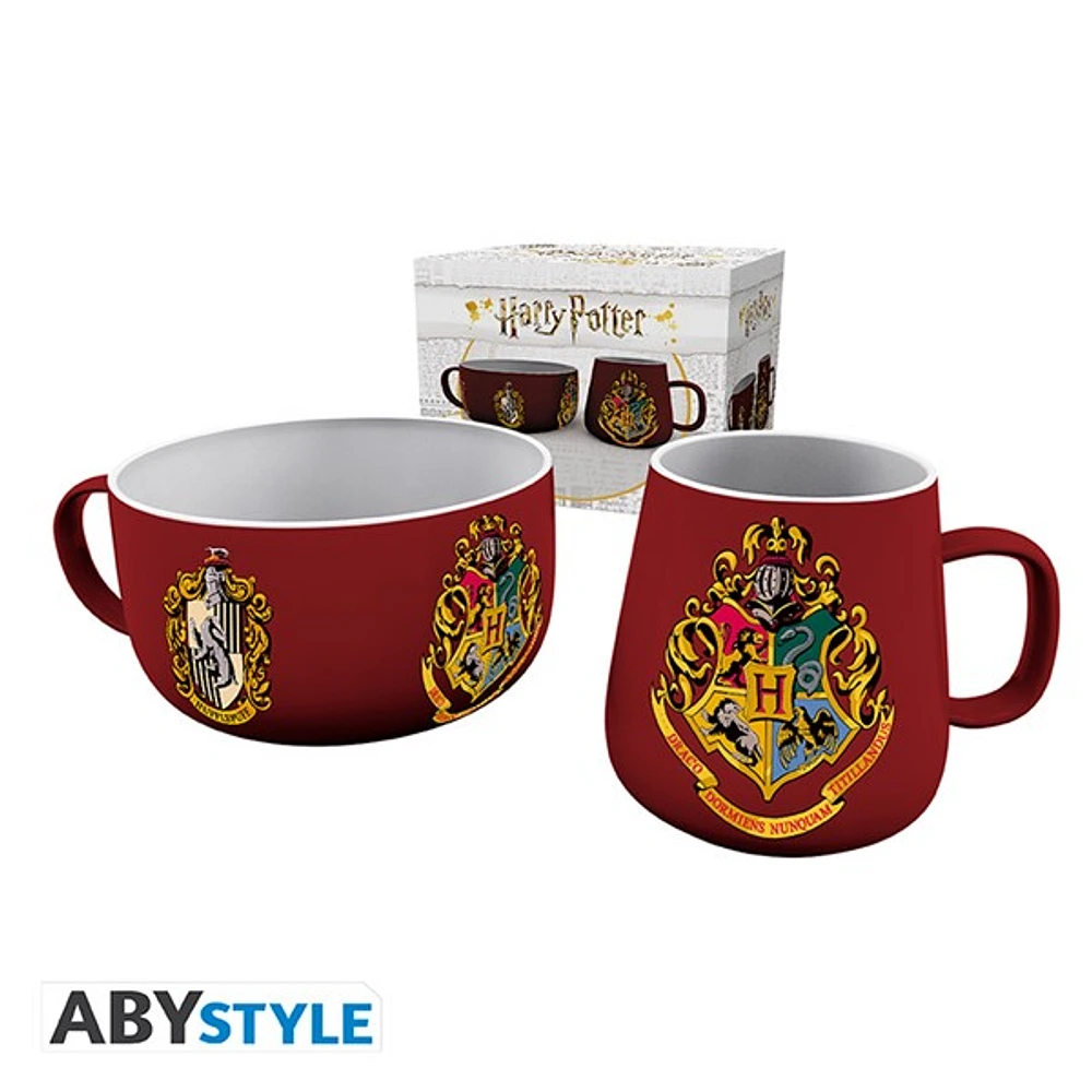 Hogwarts Crest Breakfast Set 