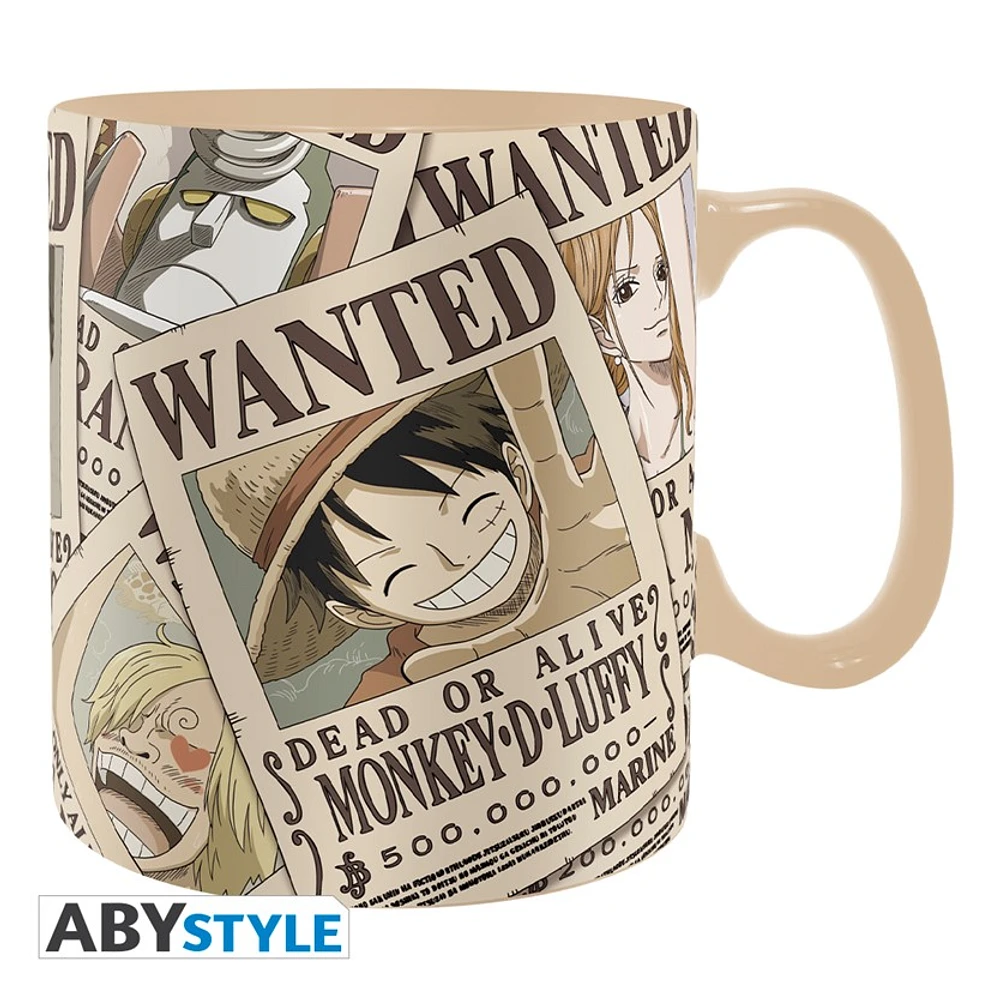 One Piece: Wanted Poster Mug & Coaster Gift Set 