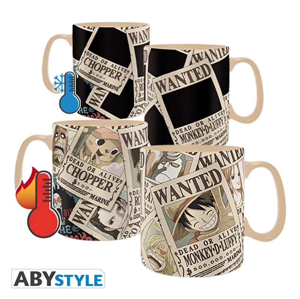 One Piece: Wanted Poster Mug & Coaster Gift Set 