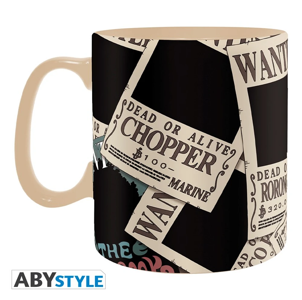 One Piece: Wanted Poster Mug & Coaster Gift Set 
