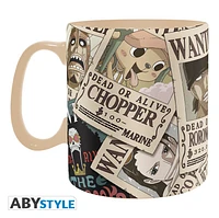One Piece: Wanted Poster Mug & Coaster Gift Set 