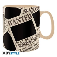 One Piece: Wanted Poster Mug & Coaster Gift Set 