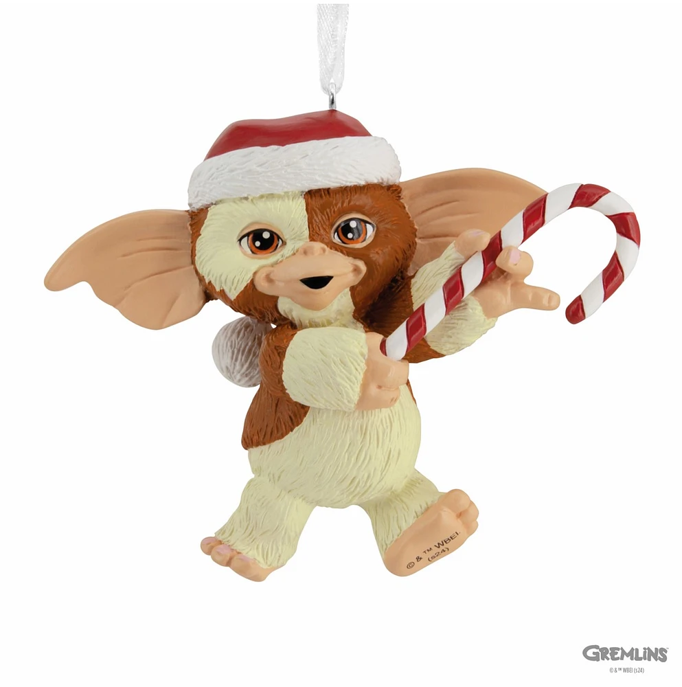 Hallmark Christmas Ornament (Gremlins Gizmo in Santa Hat) 