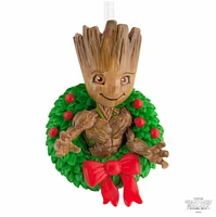 Hallmark Christmas Ornament (Marvel Guardians of the Galaxy Groot in Holiday Wreath) 