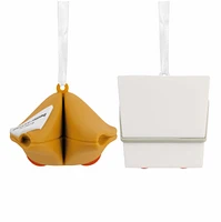 Hallmark Christmas Ornaments (Better Together Takeout Box & Fortune Cookie Magnetic), Set of 2 