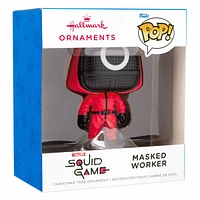 Hallmark Christmas Ornament (Squid Game Masked Worker Funko POP!) 