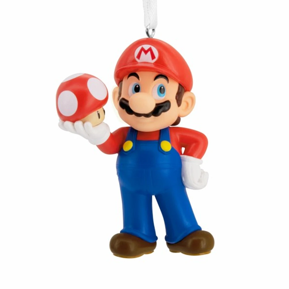 Hallmark Christmas Ornament (Nintendo Super Mario With Super Mushroom) 