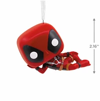 Hallmark Christmas Ornament (Marvel Deadpool Laying Down Funko POP!) 