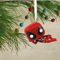 Hallmark Christmas Ornament (Marvel Deadpool Laying Down Funko POP!) 