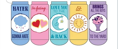 Socquettes Care Bears pour femmes paquet de 5 
