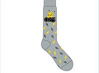 Chaussettes Pikachu Thunder Bolt Gris 