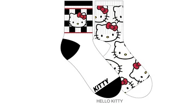  Chaussettes Hello Kitty Mid Crew 2 paires 