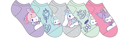 Hello Kitty & Friends Pastel Ankle Socks 5 pairs 