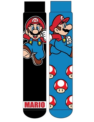 Super Mario : Chaussettes Mario & Power Up 2 paires 