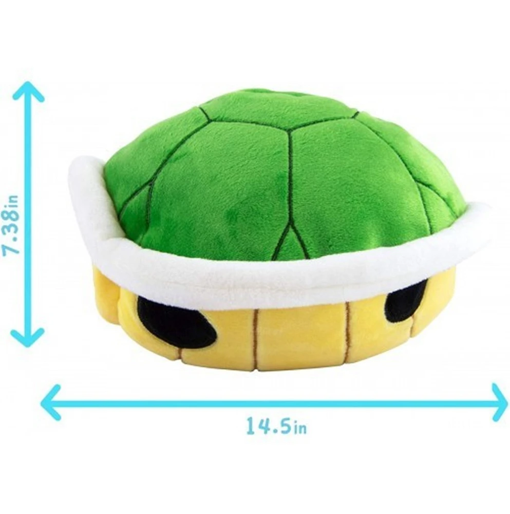 Mocchi -Mocchi Super Mario Coquille de Tortue Verte Mega Peluche 