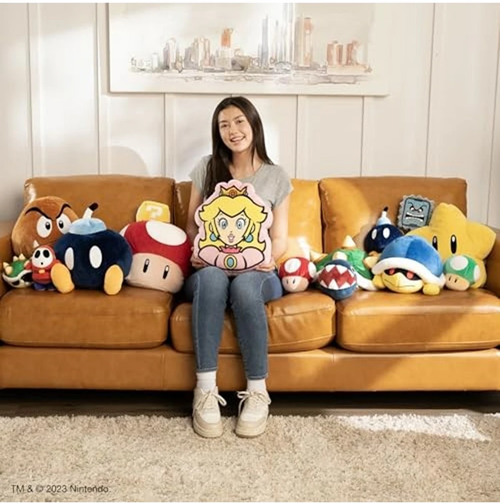 Super Mario Bros. Princesse Peach Peluche Mega Mocchi 15" 