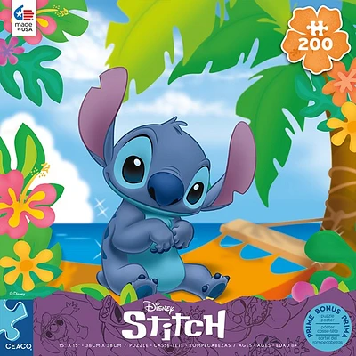 Lilo & Stitch Flower Power Puzzle 200pc 