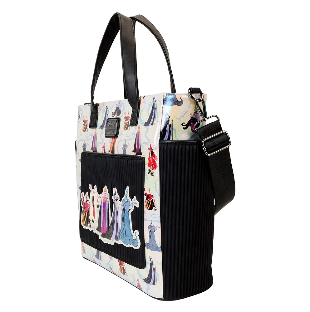 Loungefly : Sac à dos et fourre-tout convertibles irisés Disney Villains 