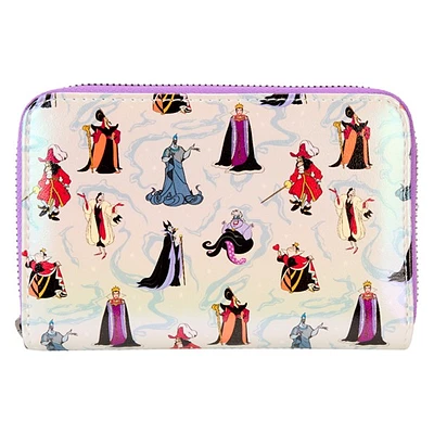 Loungefly: Disney Villains Iridescent Wallet 