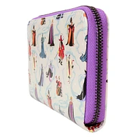 Loungefly : Portefeuille irisé Disney Villains 
